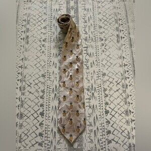 🌸‎ clearance Ermenegildo Zegna pineapple 100% silk tie